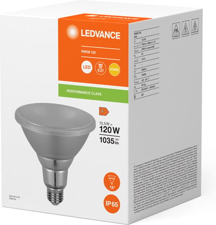 Ledvance Reflectorlamp PAR38 13,5 W 2700K E27 IP65 niet dimbaar - 4099854067808