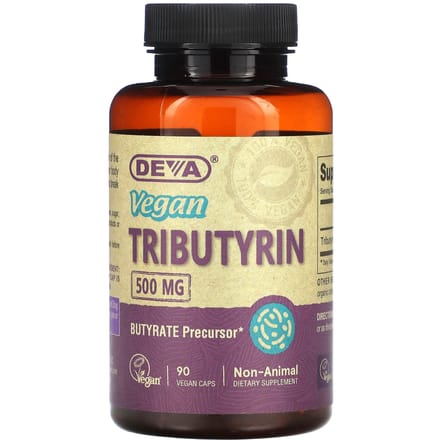 Vegan Tributyrine, 500 mg, 90 veganistische capsules