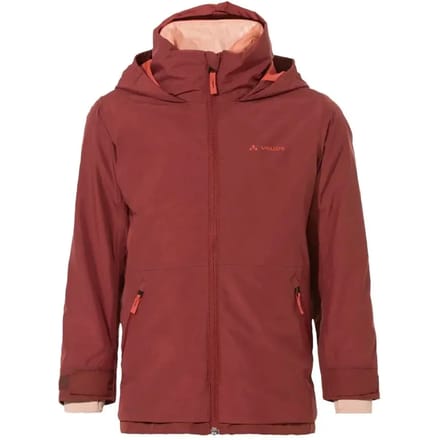 Vaude Casarea 3in1 Ii Afneembare Jas Rood 110-116 cm Meisje