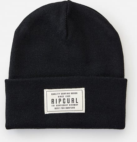 Premium Surf Tall Beanie - Black