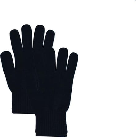 2 Pack Donex heren handschoenen - 100% acryl - zwart