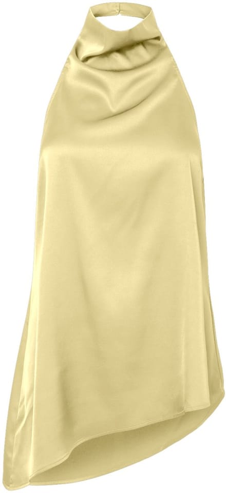 Pieces Top PCFESTA HALTER SATIjN