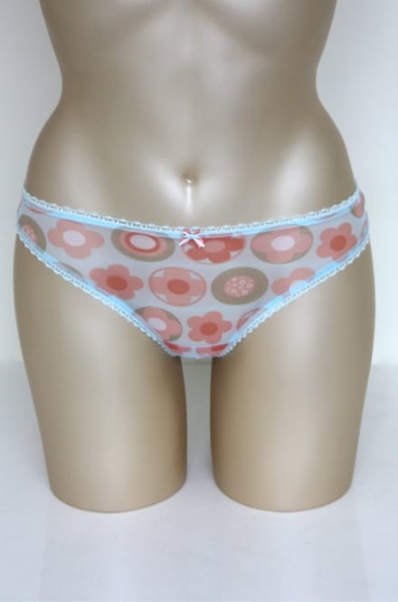 Freya - Margo - string - doorzichtig bollenprint - maat XS / 34