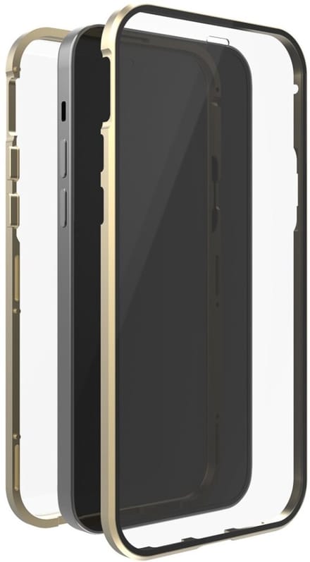 White Diamonds 360 Glas Cover Voor Apple IPhone 14 Goud