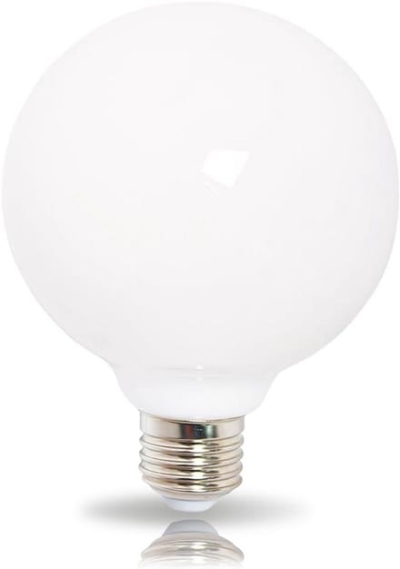 Dimbare LED Globelamp E27 8W Warm Wit Glas Onze Grote Lamp