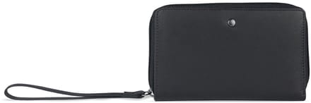 bugatti portemonnee Black Magic Ladies Zip Wallet Black zwart