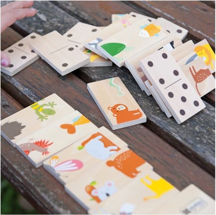 Andreu Speelgoed ANDREU - Dieren puzzel domino