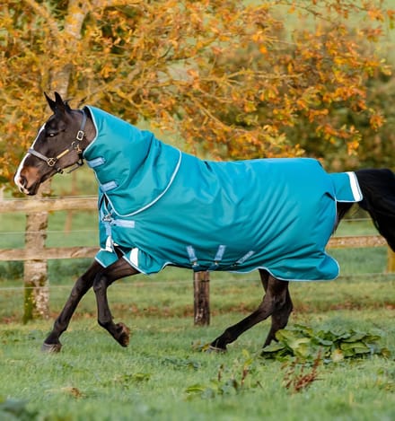 Horseware Amigo Bravo 12 Plus Turnout 150 Navy/Silver