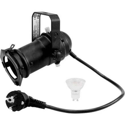Eurolite 20000559 20000559 PAR LED-schijnwerper Aantal LEDs: 1 7 W
