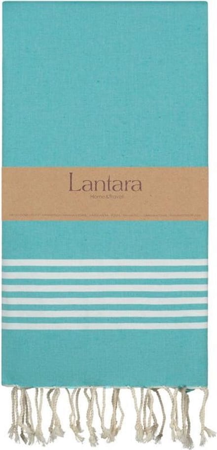 Lantara hamamdoek Provence Petrol Groen - 100x200cm
