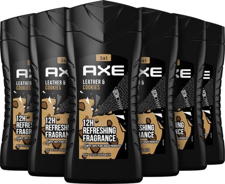 Axe You Refreshed Douchegel - 6 x 250 ml - Voordeelverpakking