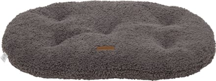 Animal Boulevard CURL PLUSH Ovaal Kussen - Kleur: Grijs - Maat L: 90x65x10cm