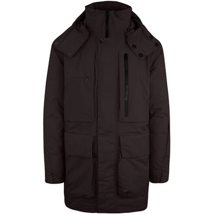 Jack Wolfskin Tech Lab heren donkerbruin parka jack