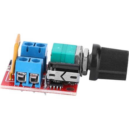 Mini DC Motorregelaar PWM 3V6V12V24V35V Snelheidsregelingsregelaar 5A