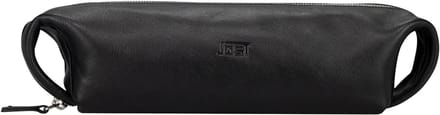 JOST Leren potloodetui Odense Pencil Case Black zwart