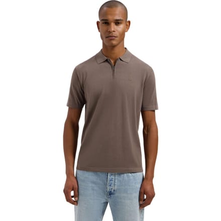 Dstrezzed Ds dorian zip polo