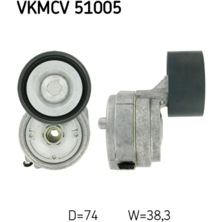 Spanpoelie, V-riem SKF VKMCV 51005