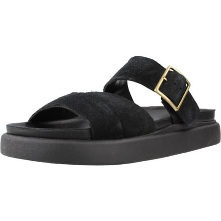 Clarks Shoes Aristella Mule Sandalen Zwart EU 36 Vrouw