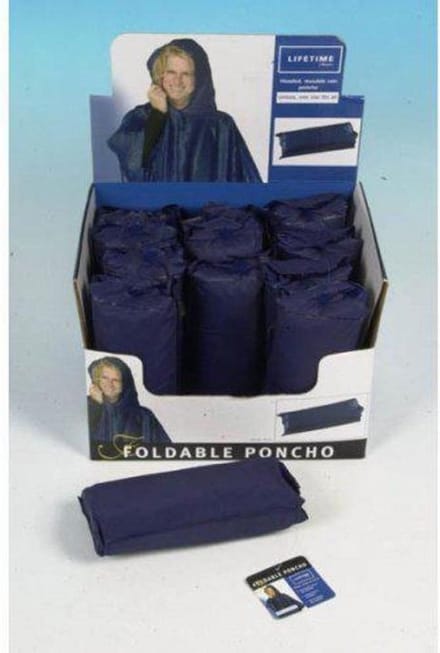 Lifetime Regenponcho blauw