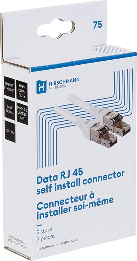Hirschmann - Hirschmann Cat6 Rj45 Connector - 30 Dagen Niet Goed Geld Terug