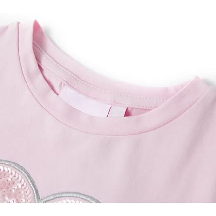 vidaXL Kindershirt 104 lichtroze