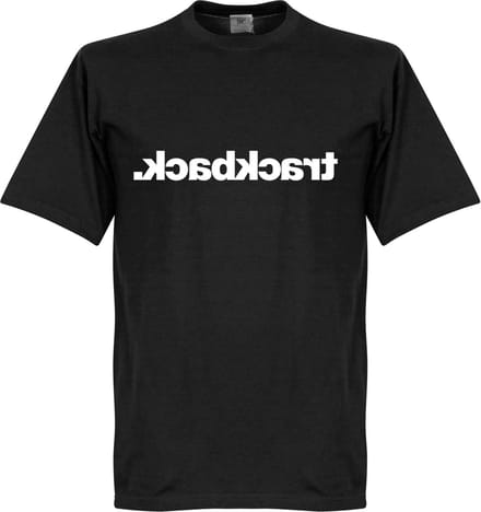Trackback T-shirt - Black/White - XL