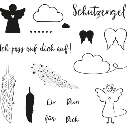 Clear Stamps  "Schutzengel"