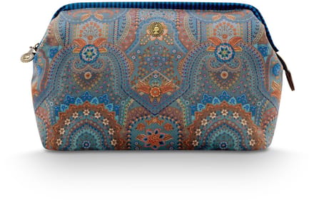 Pip Studio - Cooper Make-up Tasje Dames - Toilettas - Jabali - Blauw - 30x13.8x20.7cm