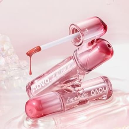NOVO - Zero-Sensation Mirror Hydrating Lip Gloss - 6 Colors 20# Cinnamon Brown - 2g