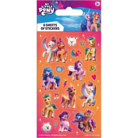 My Little Pony Party Stickers – 6 stk