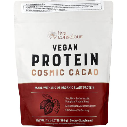 Vegan Eiwit, Kosmische Cacao, 484G(1,07 pond)