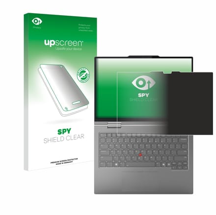 upscreen - privacy screenprotector voor Lenovo ThinkPad X1 2-in-1 Gen 10 14" - Folie Beschermfolie Blauwlichtfilter