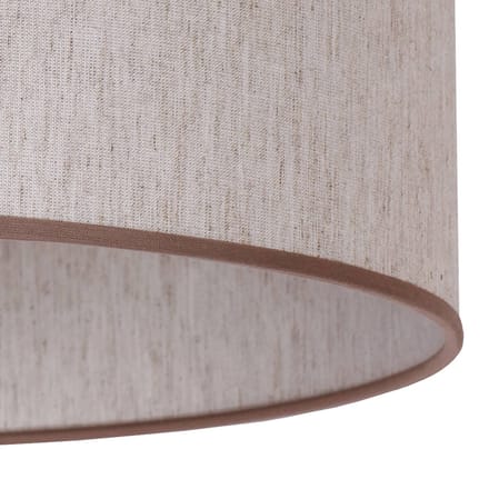 Duolla Lampenkap Roller ecru/beige Ø 40 cm hoogte 22 cm