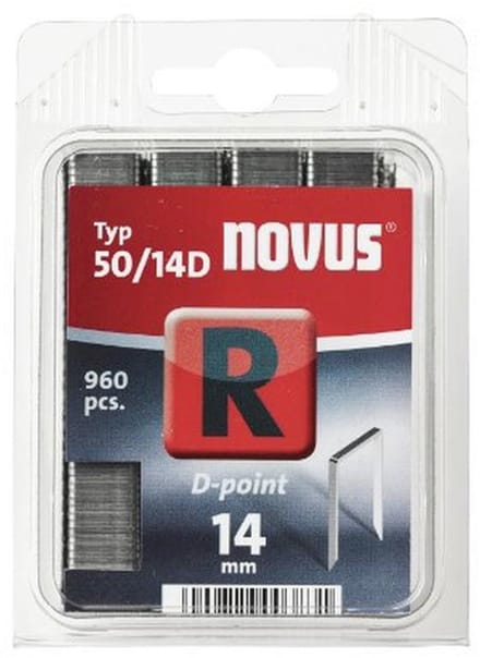 Platte D-punt Draadklemmen 14 mm - 960 Stuks voor Optimaal Bevestigen