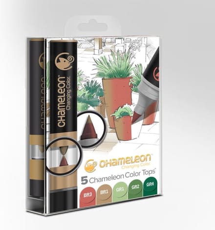 Chameleon Color Tops Nature Tones