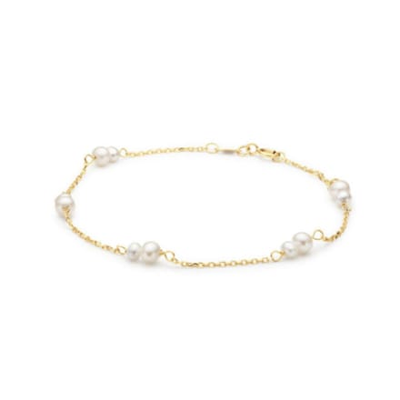 Jackie Monte Carlo Pearl Armbanden 14 Karaat Goud 18
