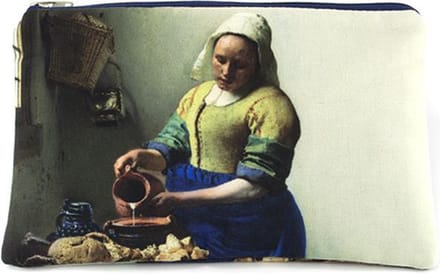 Lanzfeld Vermeer - Make-up tasje - Etui - De Melkmeid