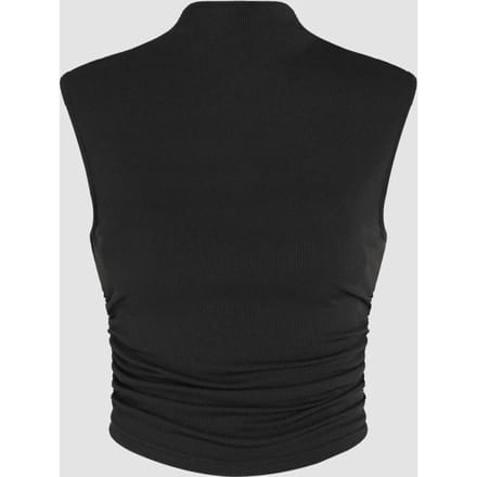 Gerimpelde Halve Col Crop Top