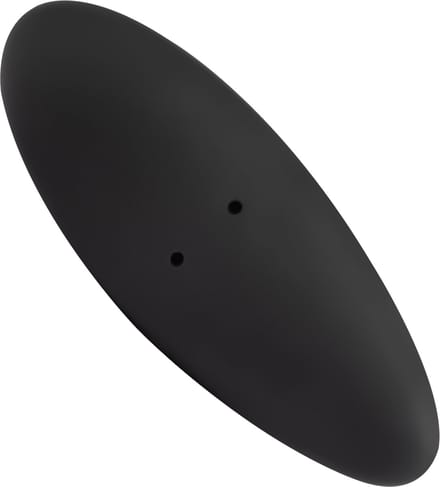 Rimba Electro Play - E-Stim Buttplug - Bi-Polair - Zwart