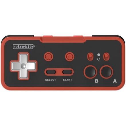 Retro-Bit Origin8 2.4 GHz Wireless - Red & Black - Wireless Controller - Nintendo NES