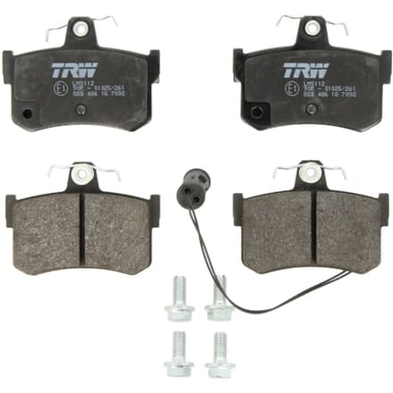Remblokset TRW GDB486, achter