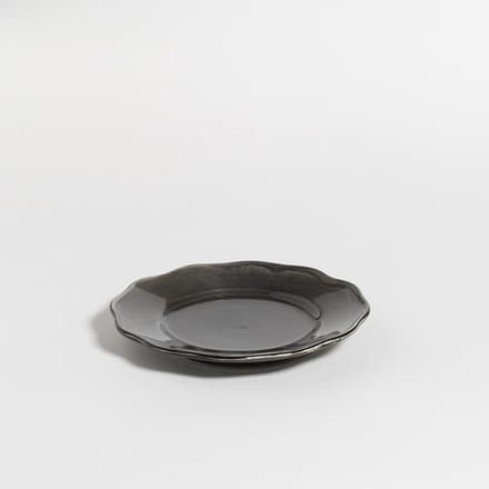 The Table | Attic Gebaksbordjes Liquorice - Zwart - Ø 19 cm