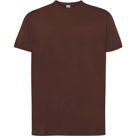 JHK Heren Normaal T-Shirt (Chocolade)