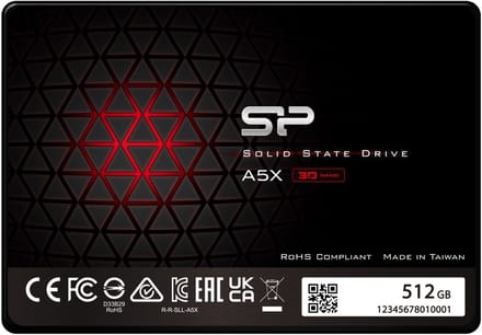 Silicon Power - Ace A5X - 512GB - Interne SSD - 2,5 inch - SATA III - 3D NAND