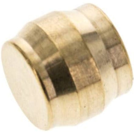 12mm Messing Plug voor Knelfitting 75 Bar DIN EN 1254-2 [2 Stuks]