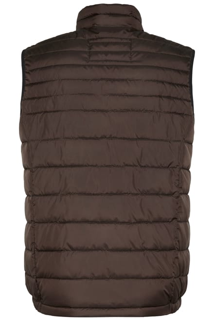 Bugatti Herren Gewatteerd vest van lichtgewicht nylon