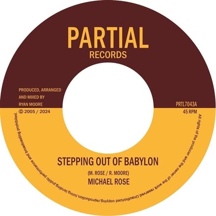 Michael Rose & Twilight Circus - Stepping Out Of Babylon (7" Single)