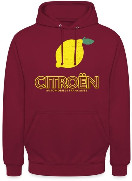 Citroën Frans Woordspeling Hoodie Unisex