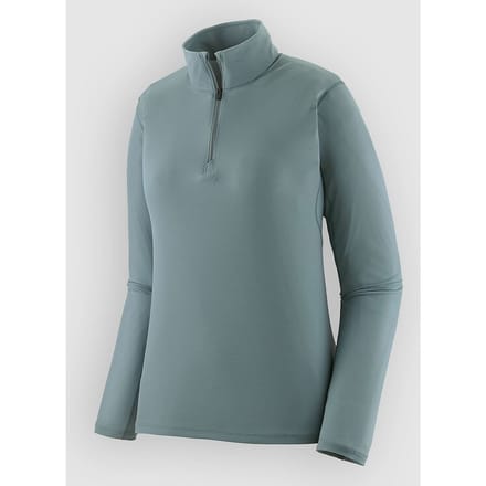 Patagonia Cap LW Zip Neck Base Layer Top blauw