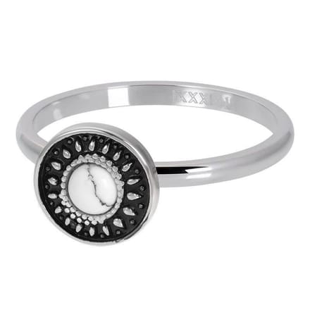 iXXXi invulring Vintage R06000 Turquoise, White of Black (2MM)